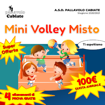 Offerta Mini Volley 2020/2021